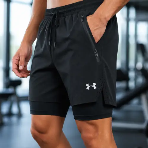 SHORT DEPORTIVO CON LICRA CABALLERO
